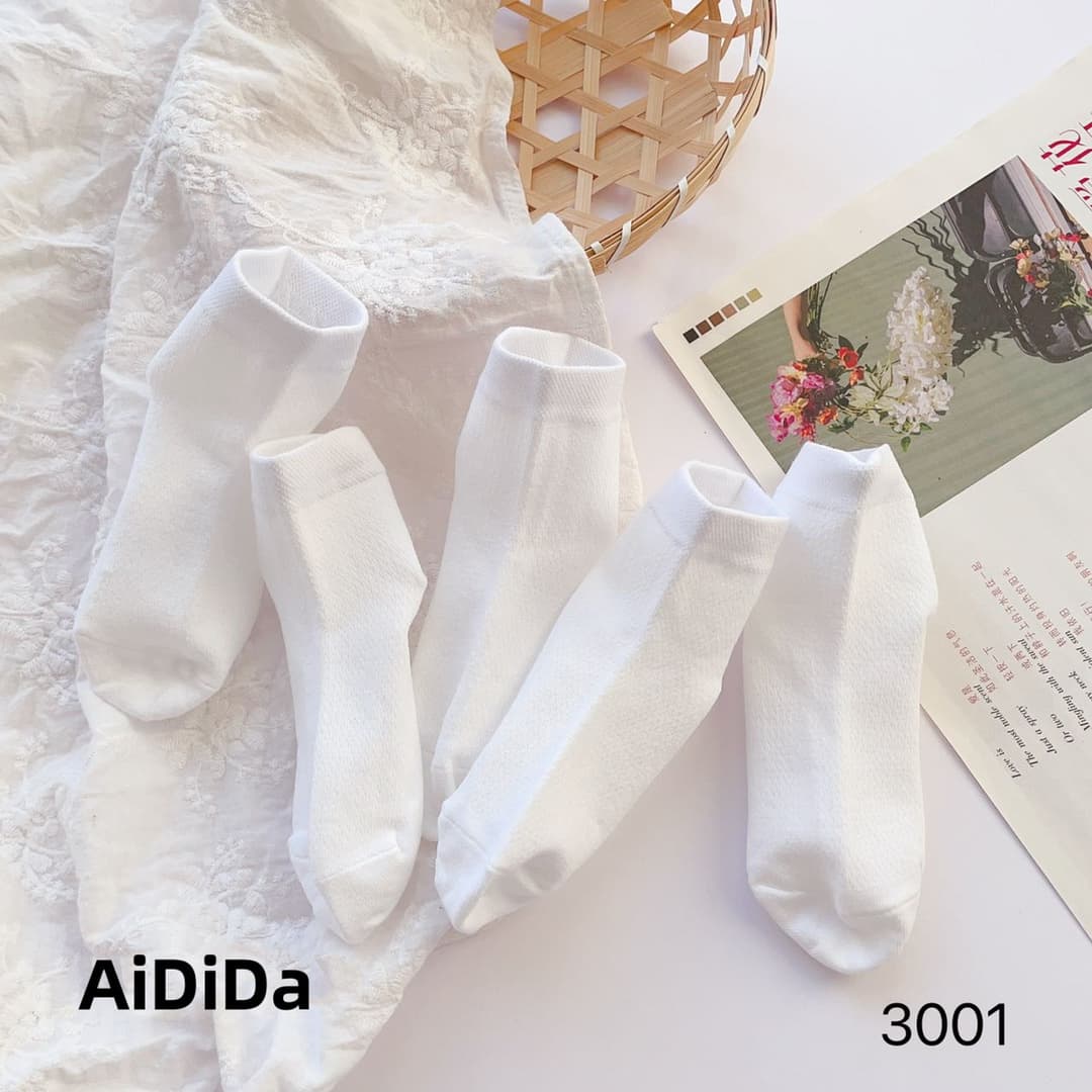 Latin Dance Socks Competition White Kids Girls Professional Dance Ankle Socks Mid-Calf Socks Student White Socks