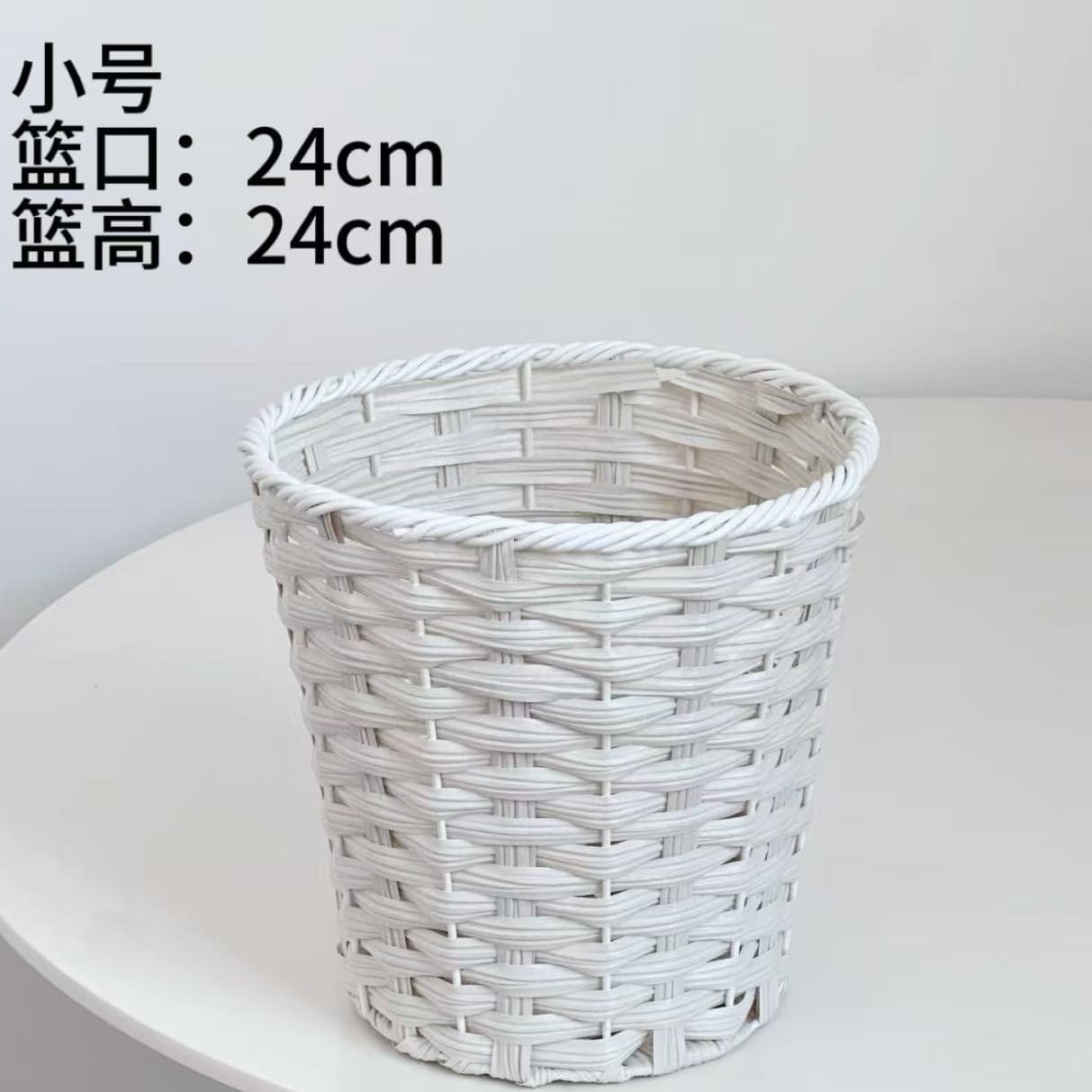 New Valentine's Day Hot Sale Handwoven Extra Large Hug Bucket for Girlfriend Bamboo Woven Flower Basket Korean Style Hug Bucket in Stock F7