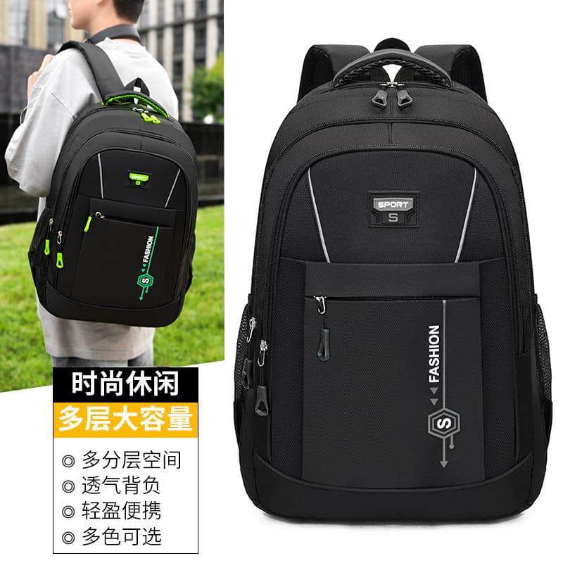Cross-Border Wholesale Large Capacity Backpack for Boys, Teenager Travel Backpack, Business Trip Breathable Backpack, High Appearance
