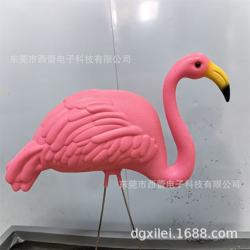 Cross-border flamingo ornaments, paired courtyard floor decoration, cross-border e-commerce supply
