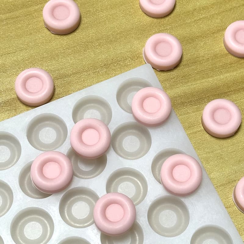 Multi-Shape Commercial Silicone Mold for Chocolate Donuts, Brown Sugar, Fried Yogurt, Candy, Milk Candy, and Brown Sugar Molds