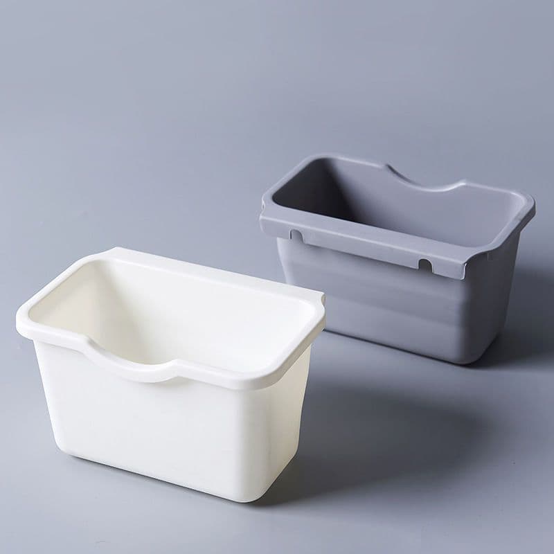 Beauty cart wall-mounted trash can debris storage bucket nail art special desktop plastic garbage mini small bucket