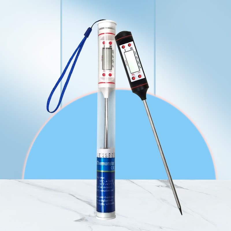 Kitchen Electronic BBQ Thermometer Food Digital Hygrometer Oven Thermometer Probe Oil Thermometer Water Thermometer