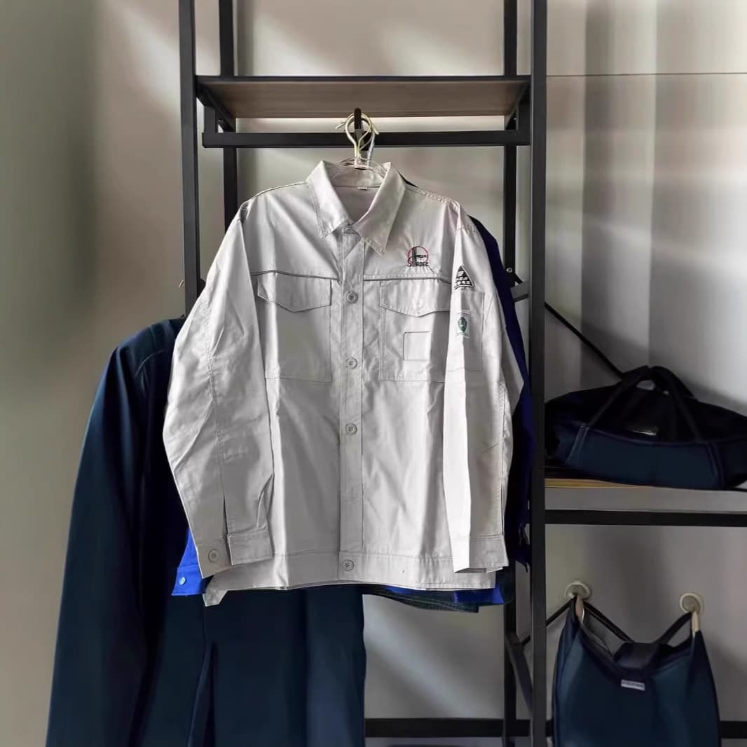 Anti-Static Workwear Set for Men, Factory Uniform for Gas Stations, Power Plants, Gas, Electrician, Labor Protection, Summer Style