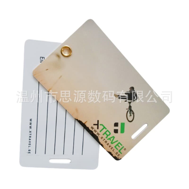 Custom PVC Luggage Tag, Hard PVC Luggage Tag, Hard PVC Luggage Card, Aviation Tag Card, Bulk Discount