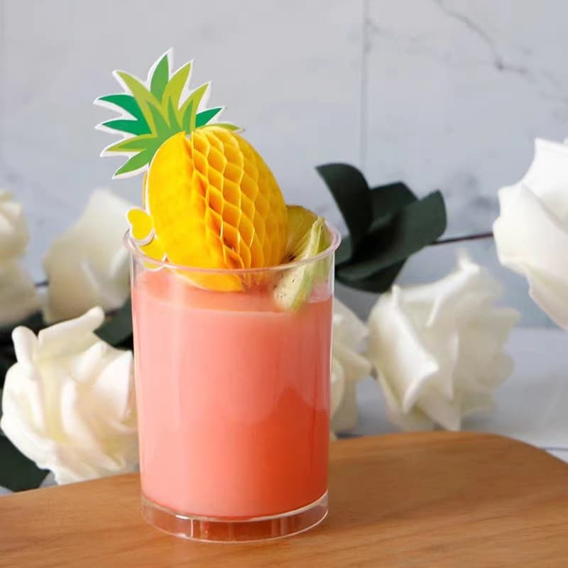 Wholesale Disposable Round Straight Plastic Mousse Cup Pudding Cup Cake Cup Dessert Cup Jelly Cup