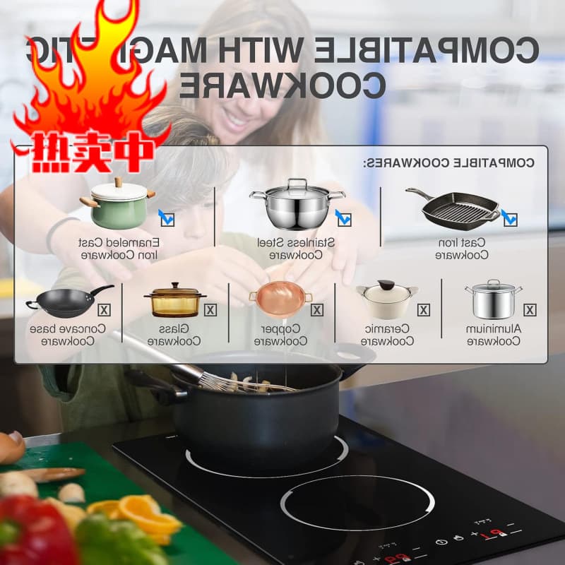 Factory GTKZW Double Electric Induction Cooker, Induction Cooktop P