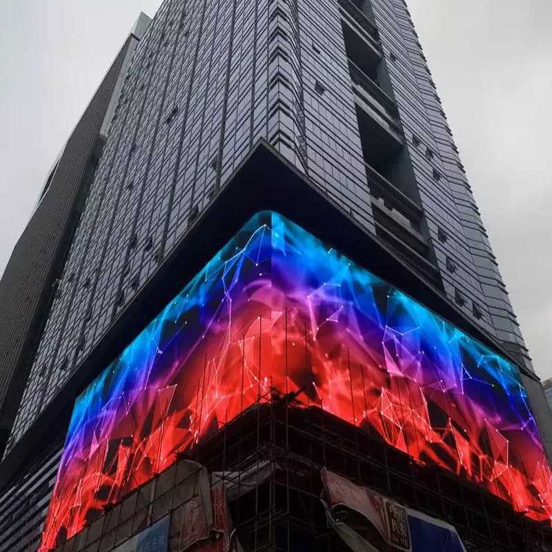 LiaIde P6 Outdoor LED Waterproof High Definition Full Color Display Screen for Building Square Publicity Stage And Electronic Big Screen