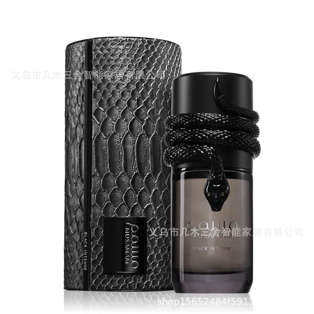 Cross-border Foreign Trade Lattafa Musamam WHITE INTENSE Snake Mystery Perfume Limited Edition Snake Carving