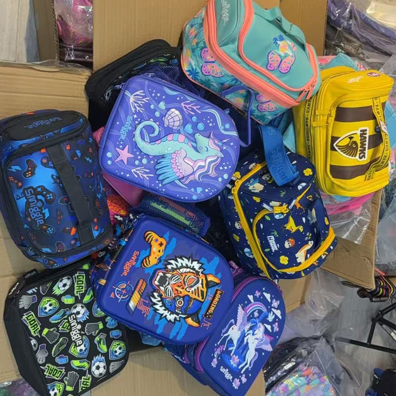 Defective Clearance Sale Australia Smiggle Lunch Bag for Primary and Secondary School Students Outdoor Casual Bag Children Lunch Bag