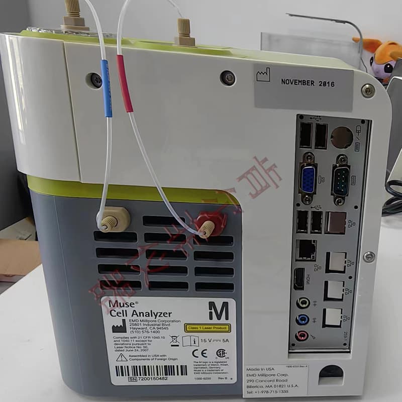 Merck Millipore Muse Smart Touch Cell Analyzer, flow cytometer, cell counter, German