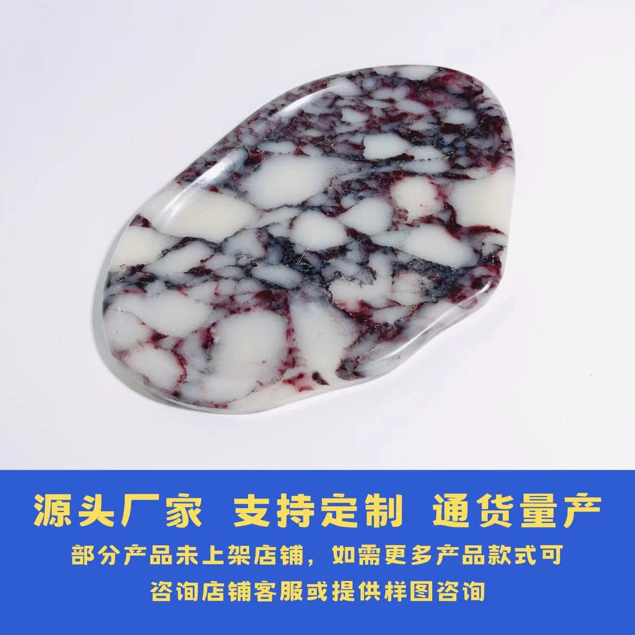 Minimalist Luxury Natural Marble Simple Tray for Candles, Storage Plate, Decorative Dish for Snacks