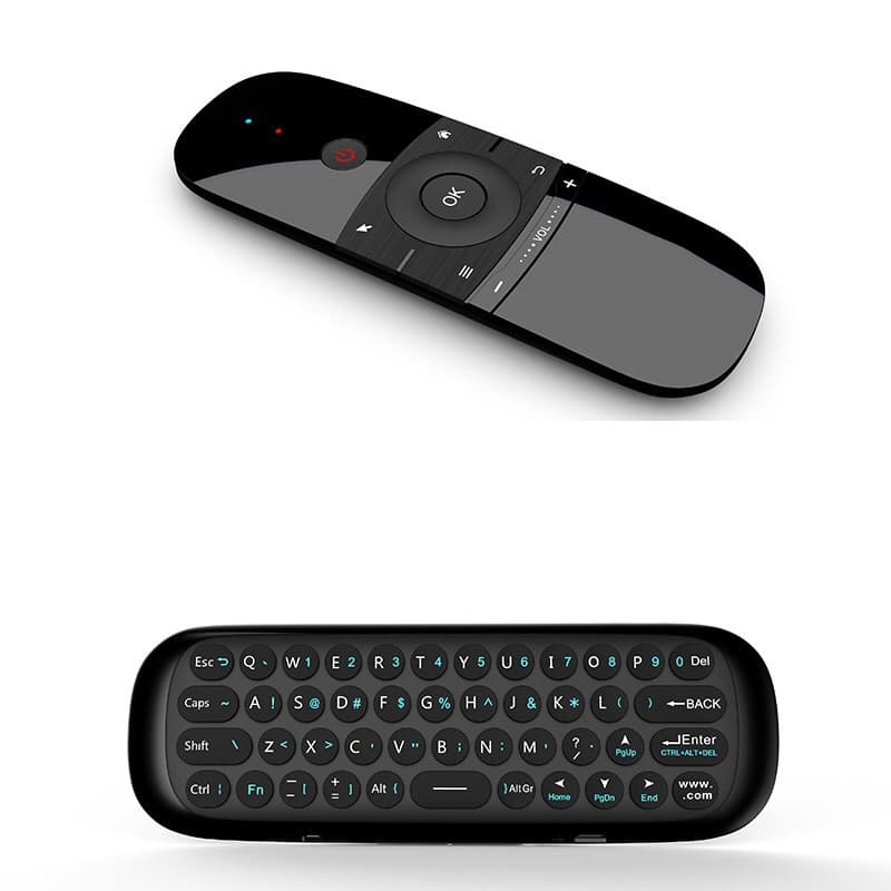 New W1 Air Mouse 2.4G Keyboard Voice Remote Control Multi-Functional Portable Mini Keyboard for PC