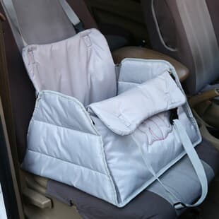Pet Car Carrier Bag for Dogs and Cats, Crossbody and Handheld Travel Pet Carrier, Portable Travel Airline-Approved Carrier, Waterproof