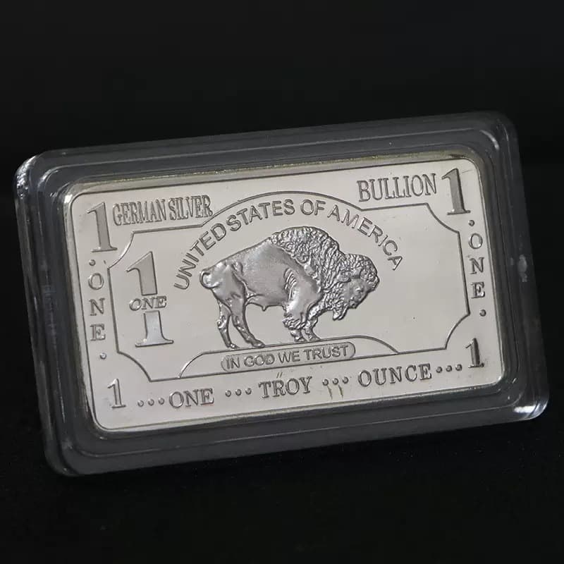 1 oz Buffalo Eagle Snake Morgan Silver Prospectors Silver Bullion Coin Statue of Liberty Medallion Square