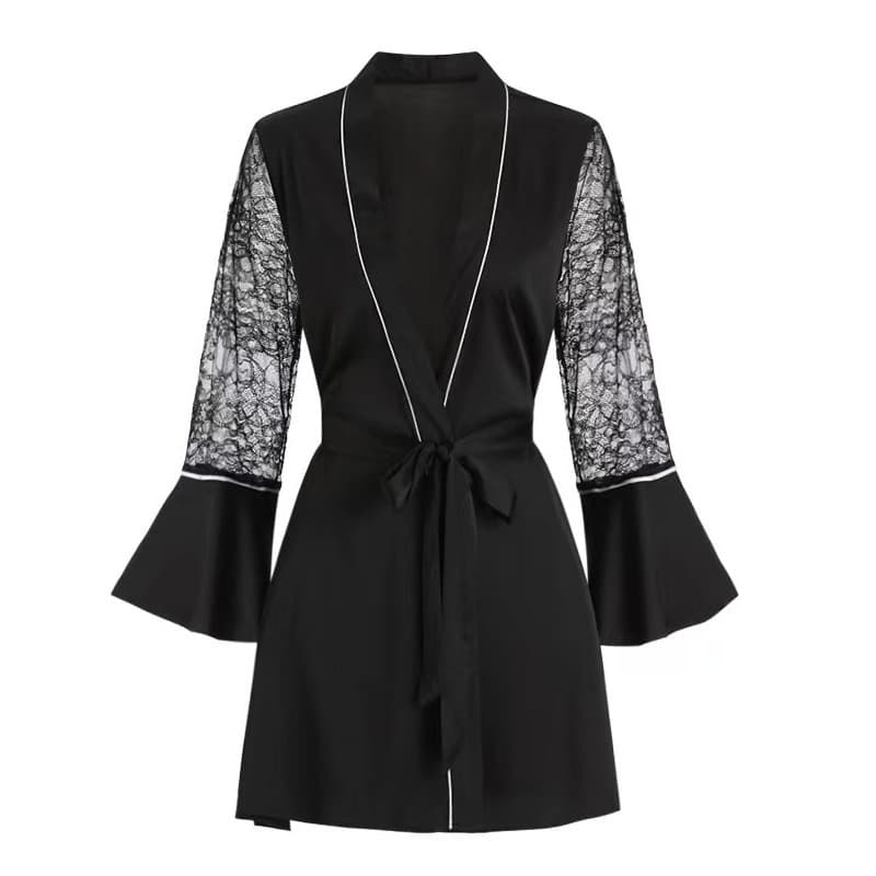 Meishilan Single-Piece Bathrobe Jacket Without Straps 131