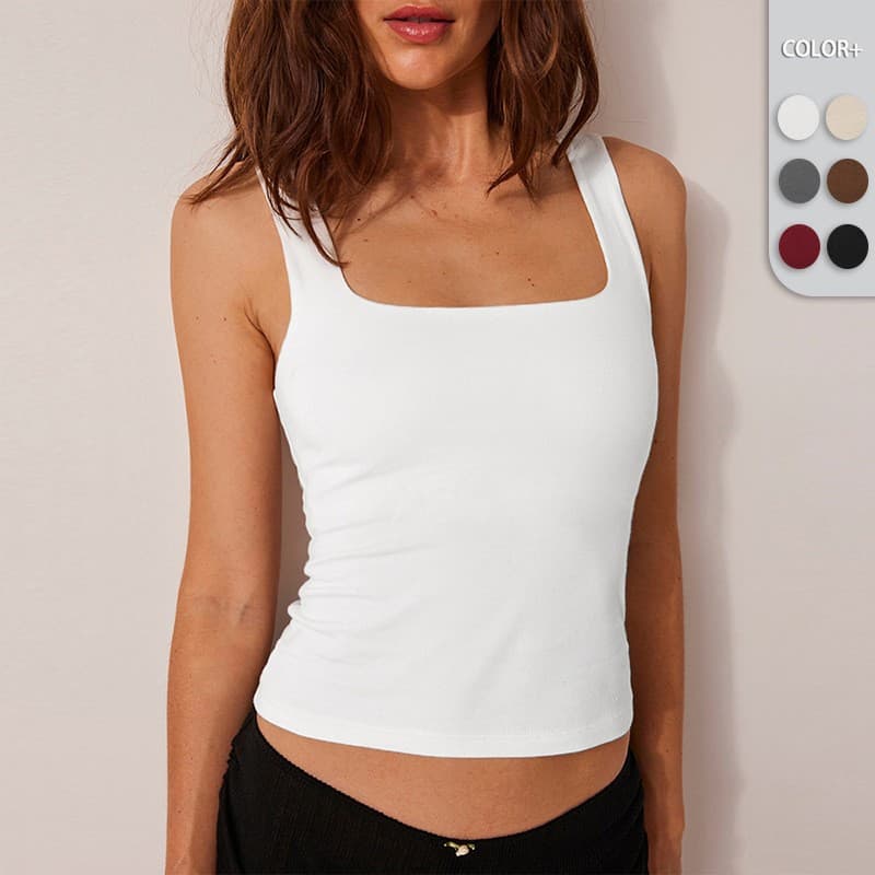 Amazon Best-Selling Sports Vest Outerwear Y2K Women's Fashion Slim Fit Trendy Camisole Tops