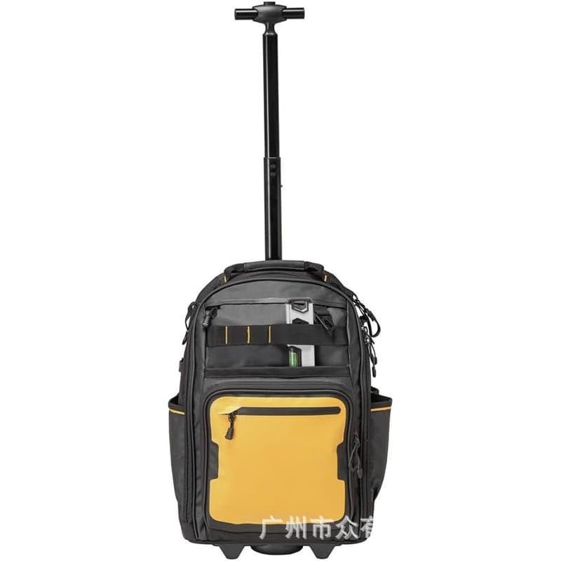 Source Factory Customizable Hardware Electrician Repair Tool Bag with Wheels, Wear-Resistant Backpack