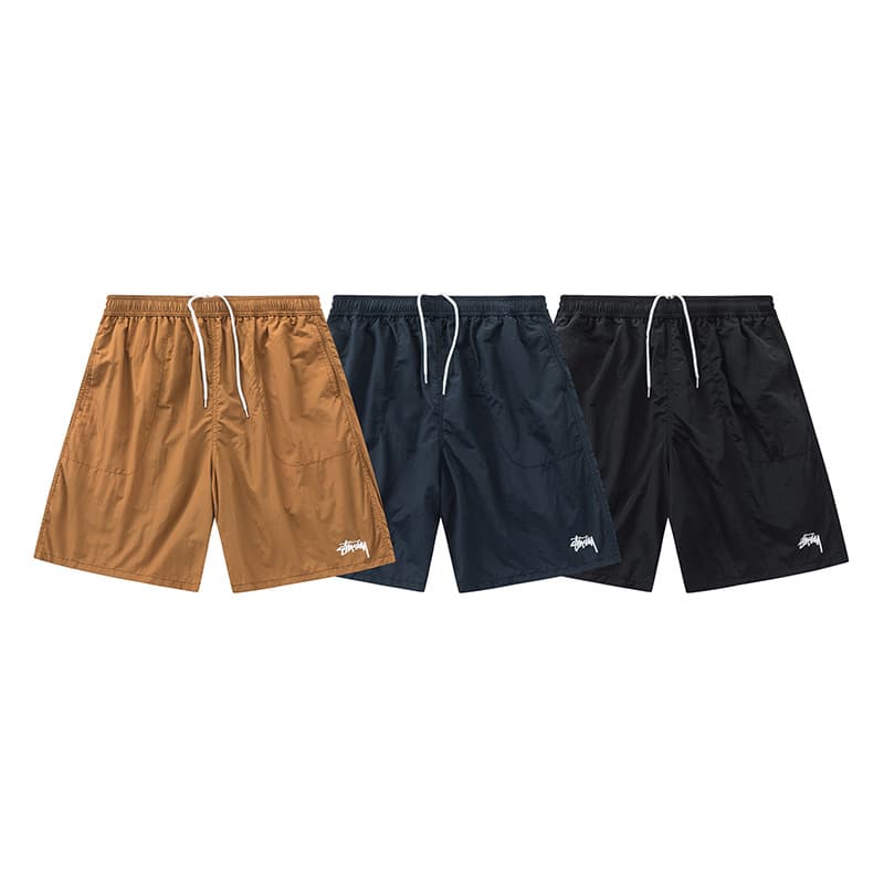 Cross-border American Stussy trendy loose five-point shorts, casual sports quick-dry beach shorts for men and women couples