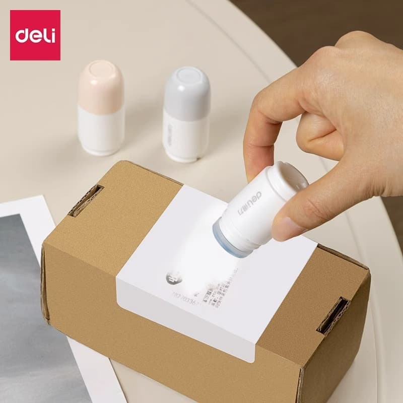 Deli refill thermal paper correction fluid for preventing leakage, express personal information eraser JQ123