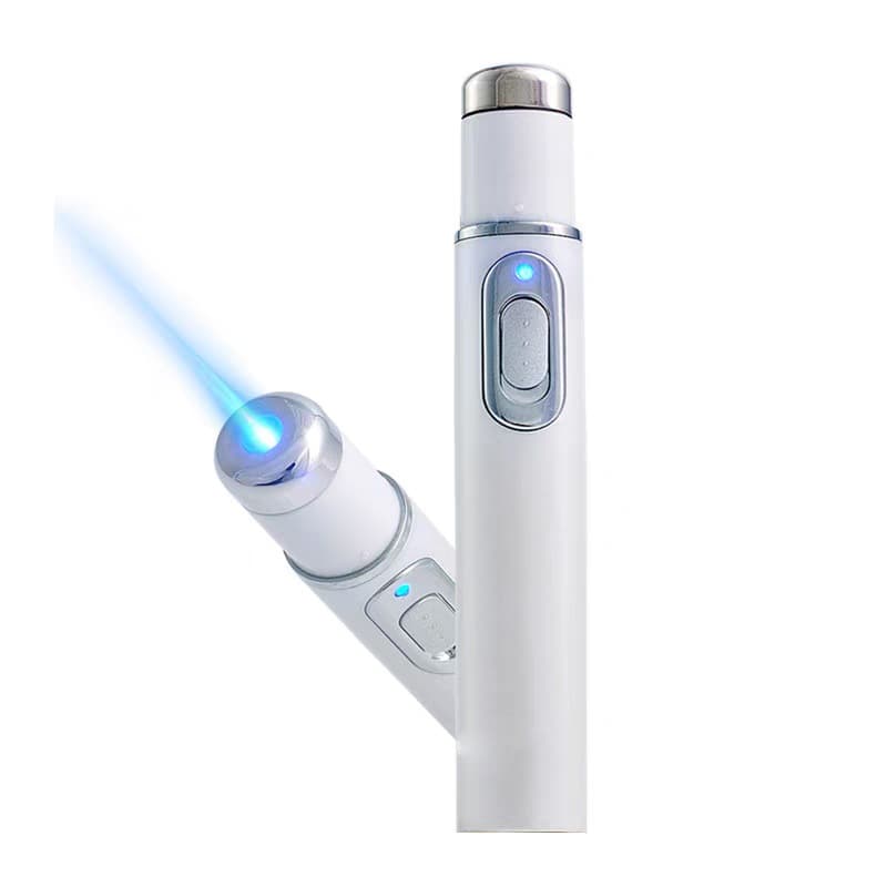 Cross-border TK Hot Selling Blue Light Acne Removal Pen Non-invasive Laser Mole Removal Pen Care Spot Beauty Device Magic Spot Pen