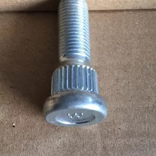 Surface White Zinc Plated US Grade 5 60 Degree Taper 7/16-20UNF Hub Bolt Nuts