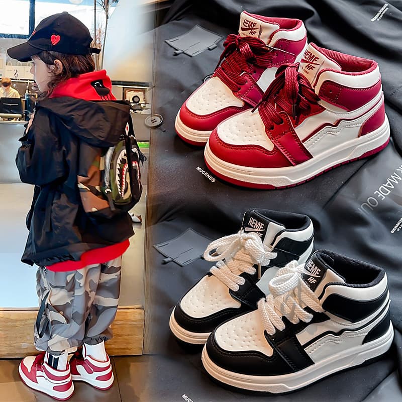 Children's Sneakers New 2023 Autumn Comfortable Boys and Girls White Shoes Fashion Sneaker Running Shoes Children's Shoes