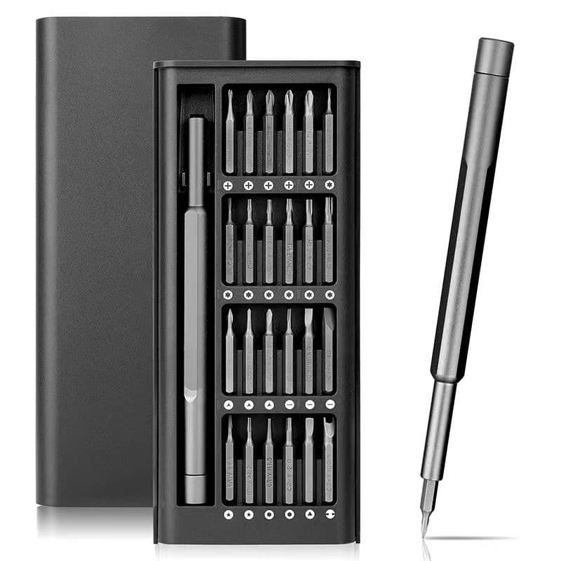 25-Piece Multi-Function Household Screwdriver Set with Special-Shaped Bits for Computer/Phone Disassembly and Precision Repair