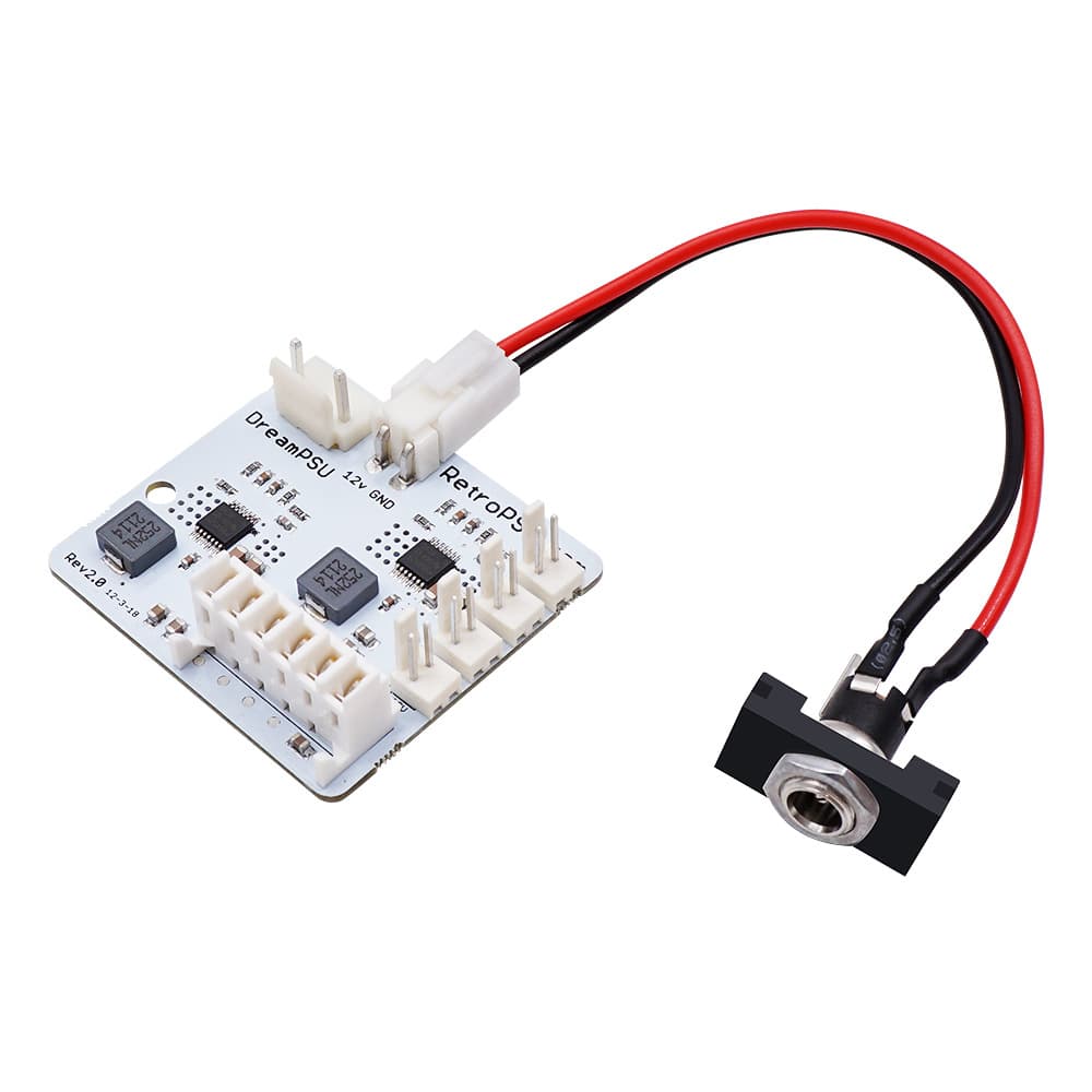 SEGA Dreamcast Console DreamPSU 12V Power Replacement Kit Rev2.0