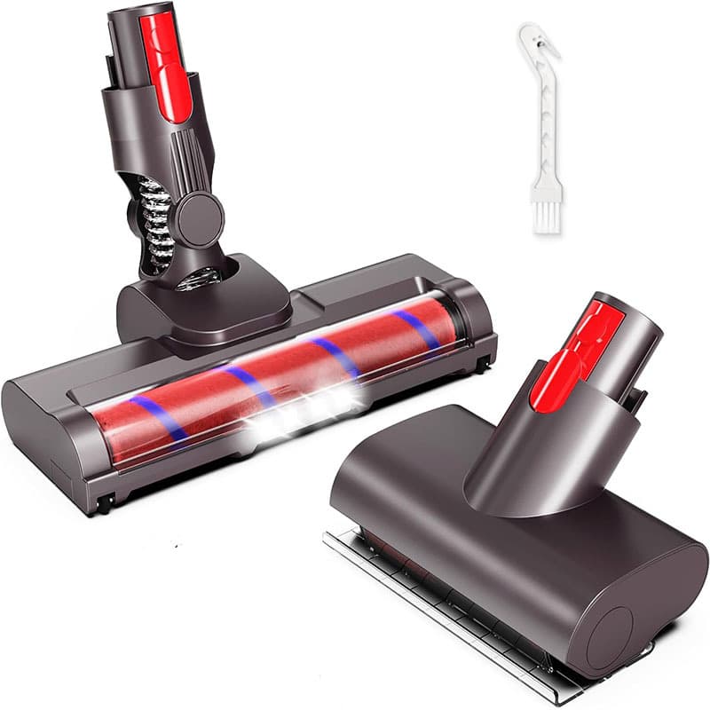 Suitable for Dyson Dyson vacuum cleaner floor brush V7V8V10V11V15 suction head soft velvet roller brush mite removal brush accessories
