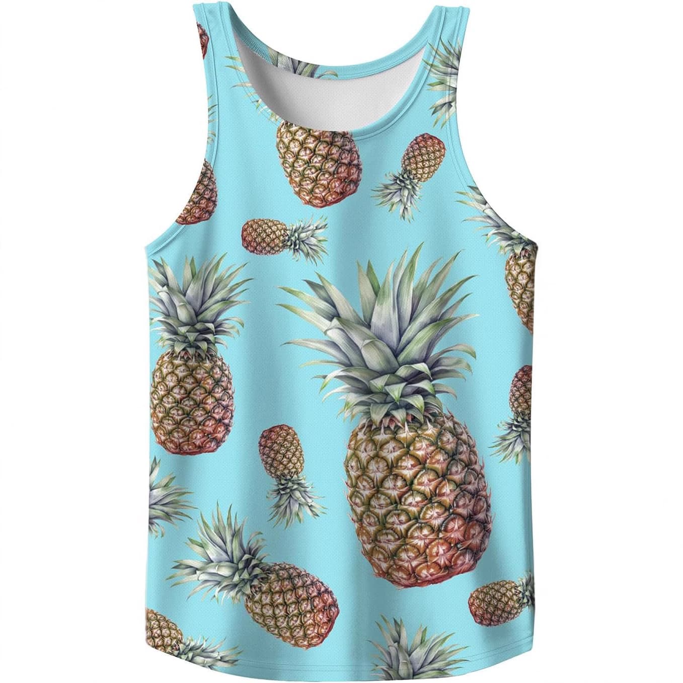 Rave Tank Tops Men Beach Tank Tops Graphic Summer Funny Slee