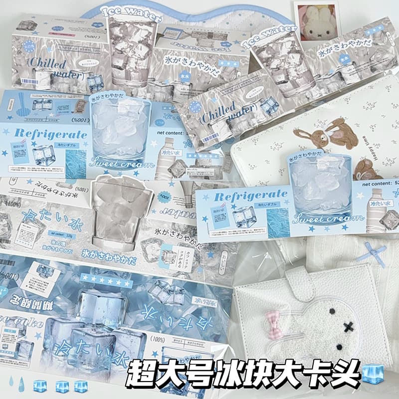 Oversized card head flat pocket packaging base card Korean style packaging card protection jewelry packaging material packaging card