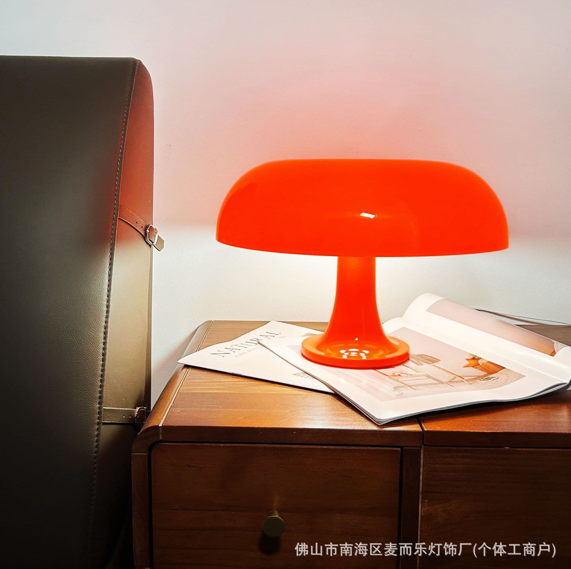 Cross-Border Hot-Selling Factory Direct USB Danish Mushroom Lamp, Simple Living Room/Bedroom/Sample House Decorative Light