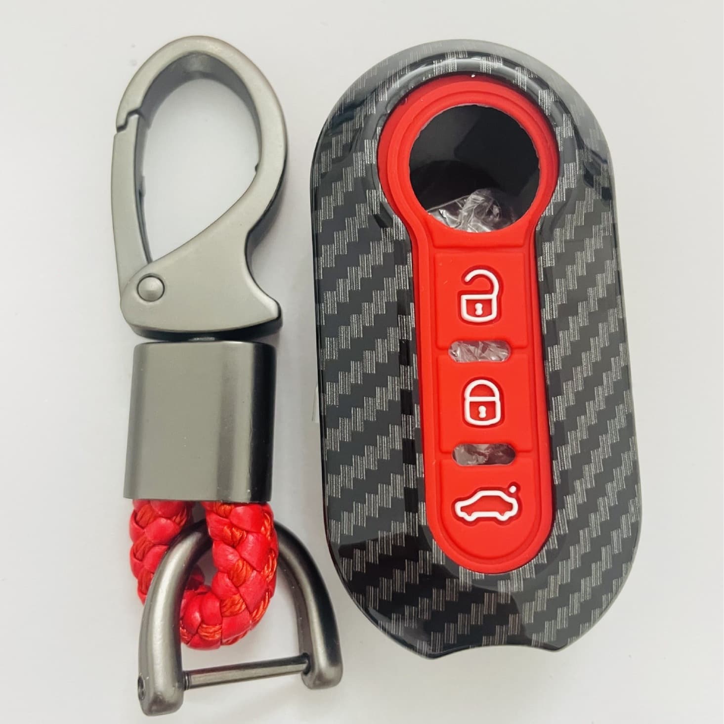 Fiat 500 Key Case Cover for Bravo, Iveco Ousheng Car Key Remote Protective Shell
