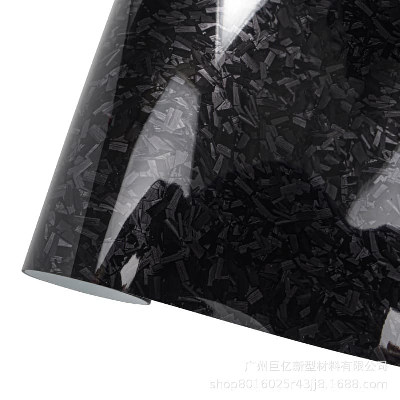 Forged Carbon Silver Black Carbon Vinyl Wrap Ghost Camo Self-Adhesive DIY Car Sticker Motorcycle