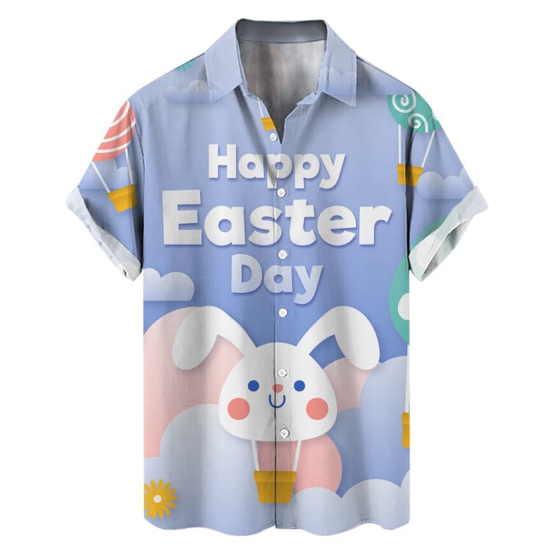 2026 cross-border e-commerce new street short-sleeved AliExpress 3D digital printing street shirt men's shirt
