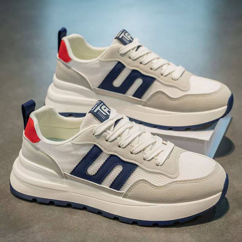 Men's 2026 New Summer Mesh Breathable Versatile Casual Sports Shoes Running Thick Sole Dad Sneakers