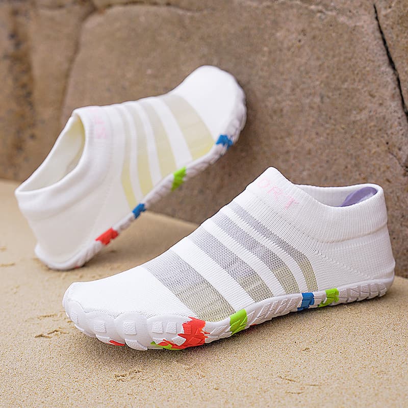 2025 Summer New Large Size Sock Shoes Men Women Casual Sports Shoes Beach Shoes Multi-functional Wading Shoes