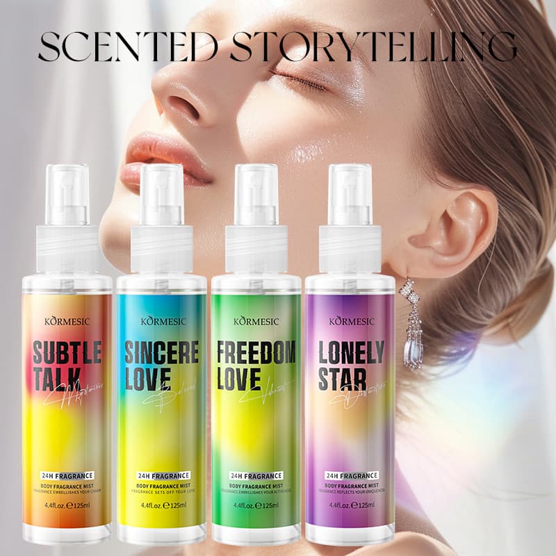 KORMESIC full English women's long-lasting fragrance refreshing body fragrance spray Fragrance spray