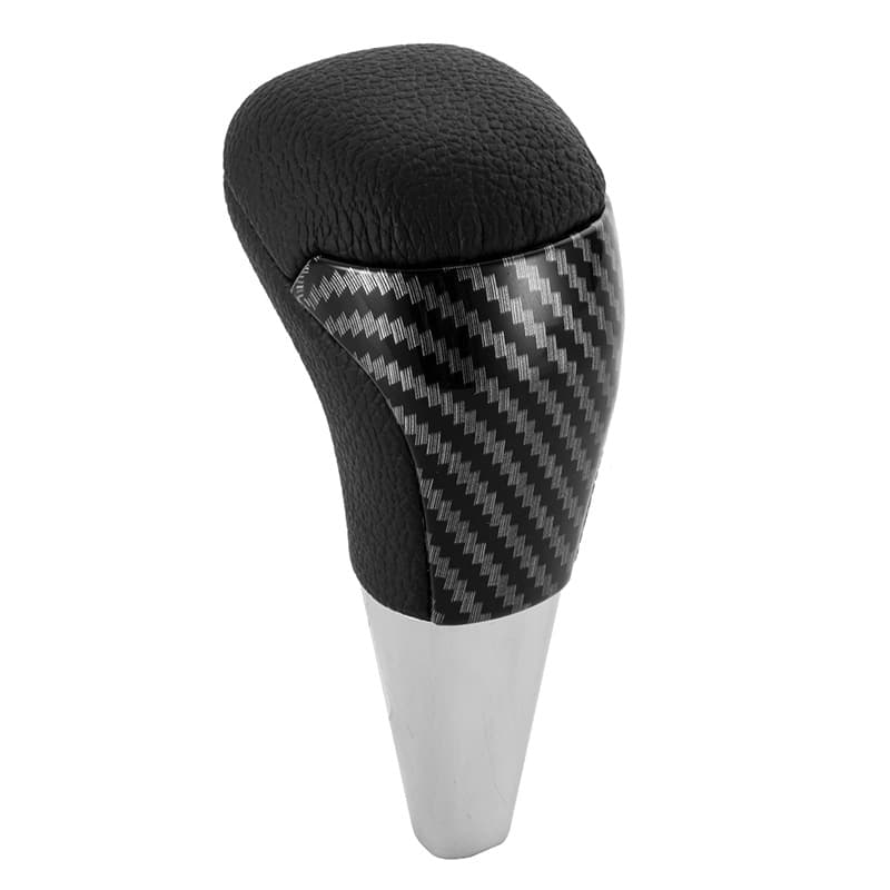 Carbon Fiber Pattern Gear Shift Knob Accessory for Toyota Hilux Revo Fortuner Prado