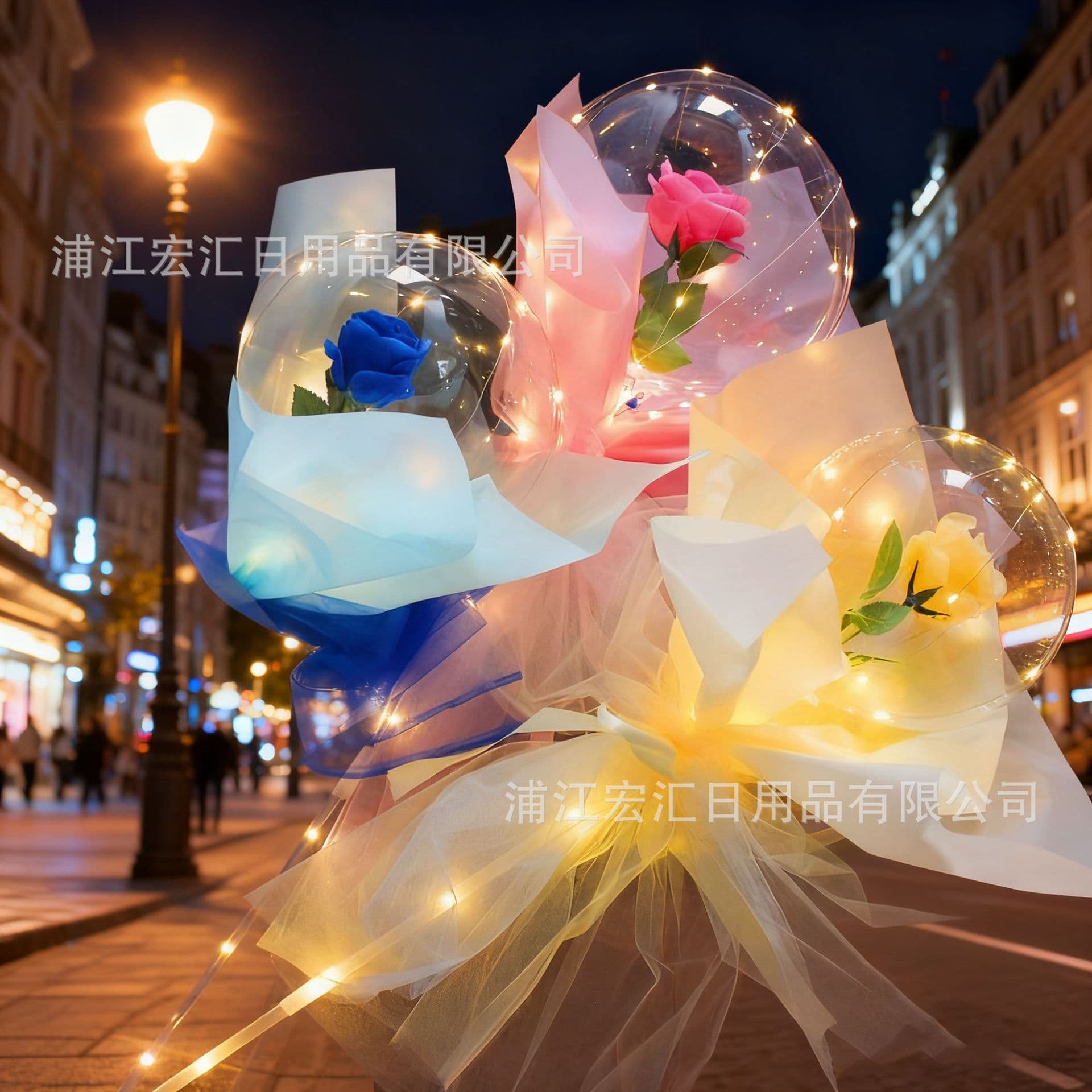 Internet celebrity stretch-free wave ball rose transparent balloon multi-size floating party birthday decoration ball beautiful