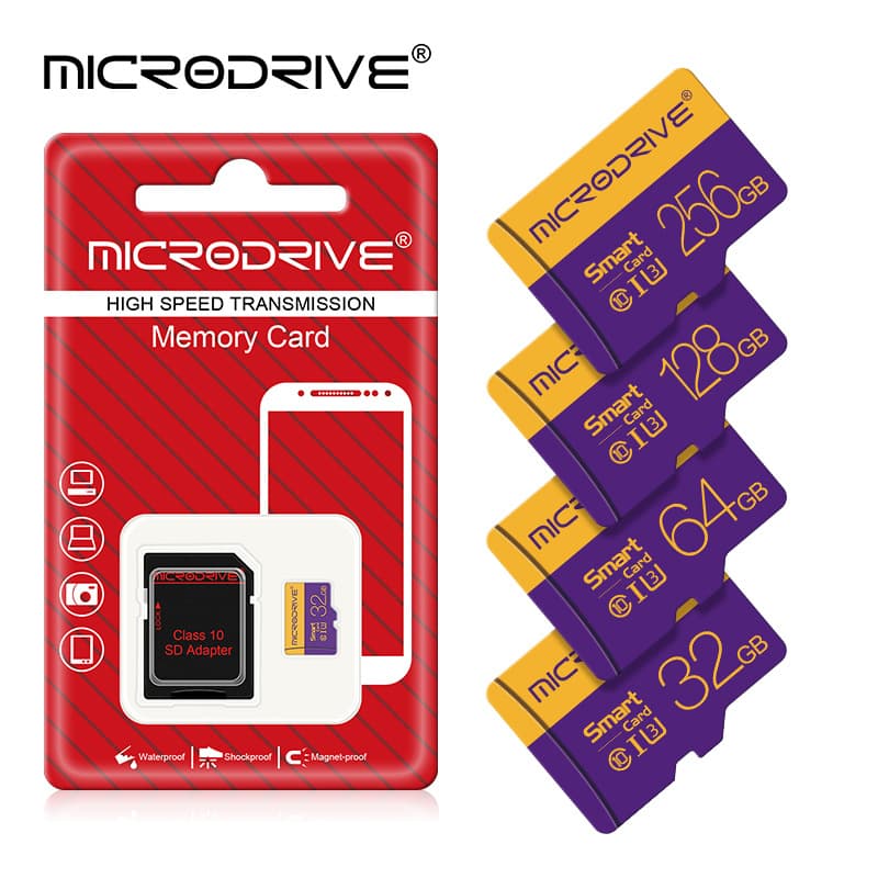 Microdrive 8G 16G 32G 64G 128G TF Memory Card for Mobile Phone Camera Surveillance Car Recorder And Monitoring