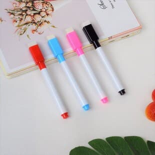Creative Erasable Whiteboard Pen, Student Color Water-Based Pen, Black Simple Fresh Writing Pen, Wholesale Whiteboard Pen