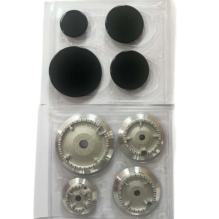 Wholesale Gas Stove Accessories Blister Packaging Built-in Stove with Edge Sabaf Burner Head Flame Cap Flame Divider