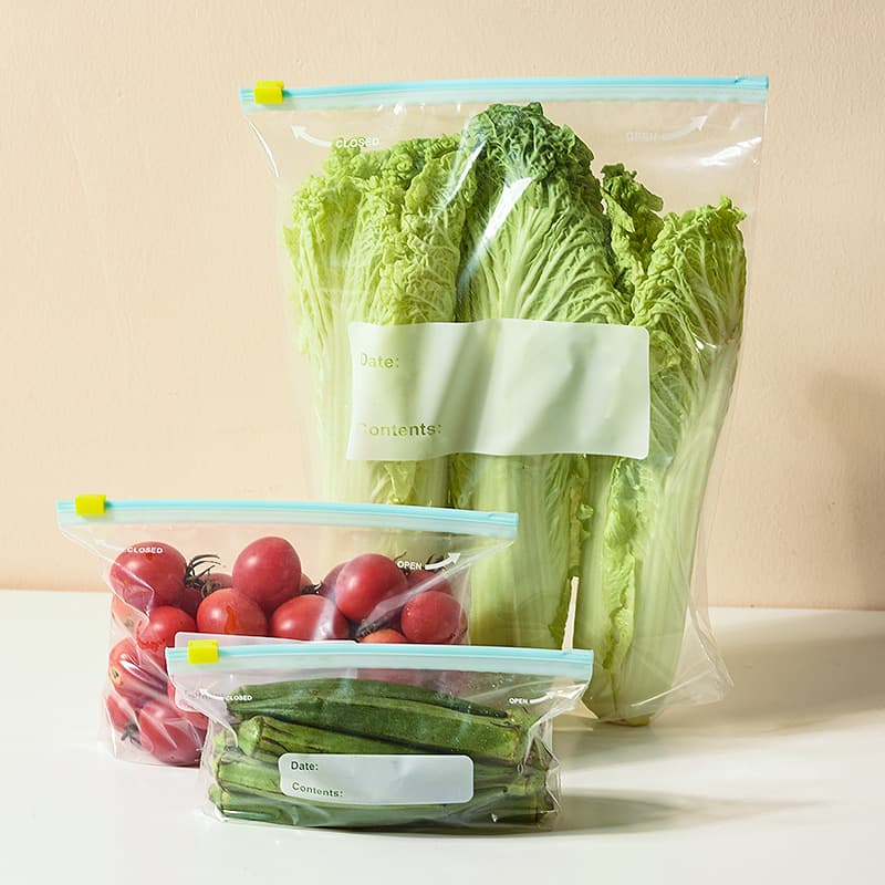 Custom Sealed Freshness Bags, Food-Grade Zipper Bags, Slider Food Bags, Self-Sealing Food Bags, Boxed Drawstring Style