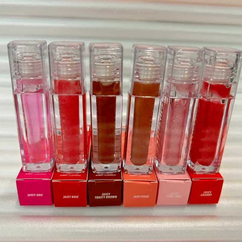 Huda Ultra Moisturizing Gel Lip Oil Faux// Filler Transparent Watery Lip Gloss Moisturizing Lip Gloss Lip Glaze