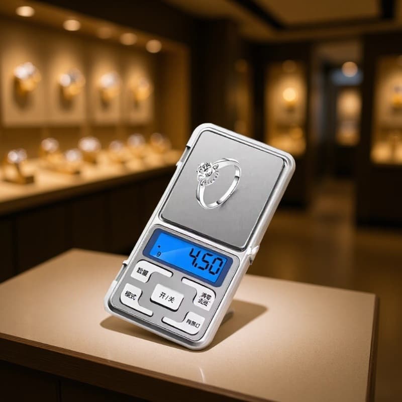 Accurate weighing electronic scale gold jewelry weighing small scale weighing portable mini scale merchant super flash sale supply