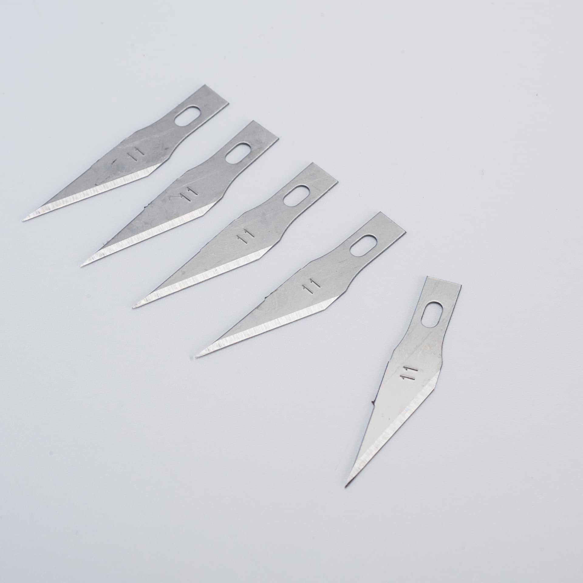 Factory Custom Wholesale Engraving Blades, Flat and Bevel Tip Models, Bulk Price Advantage, 5 Pieces per Box, Utility Knife Blades