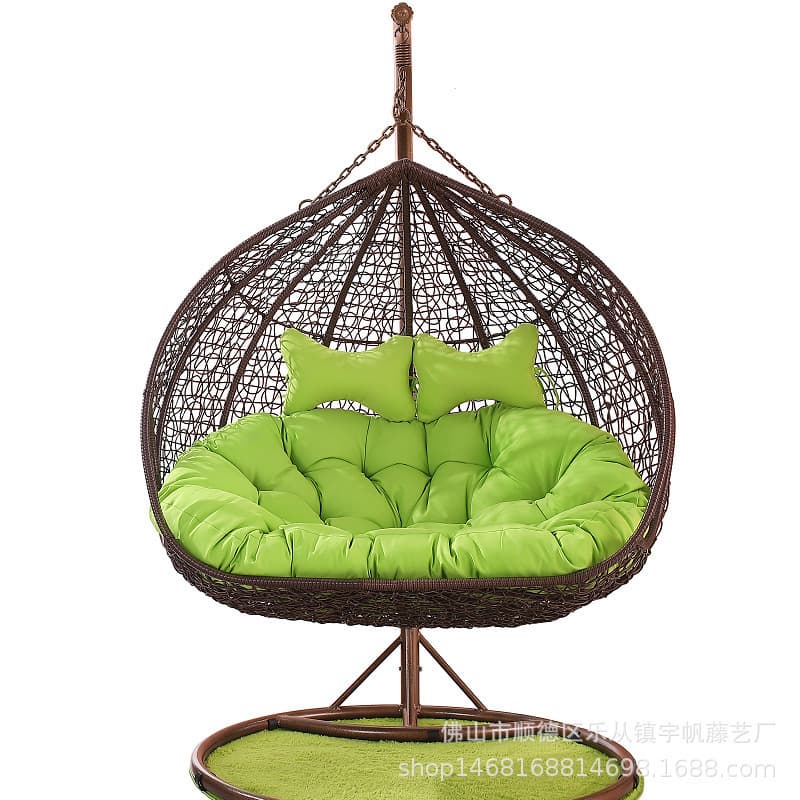 Hanging Basket Seat Cushion Thickened Backrest Double Swing Sofa Cushion Indoor Rocking Chair Cushion Free Shipping