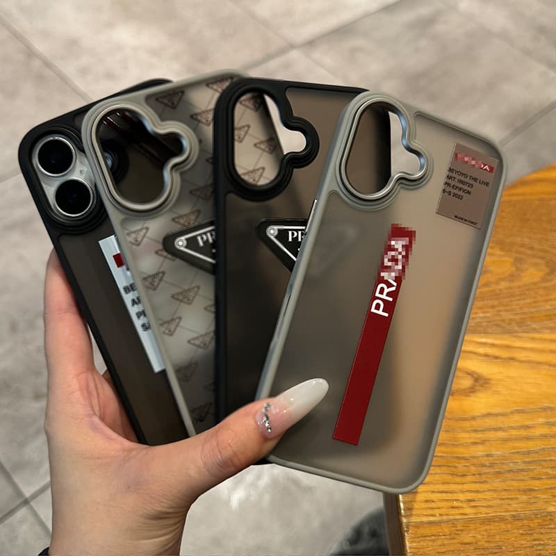 Trendy brand P home skin feel suitable for Apple 16promax mobile phone case iPhone15 couple 14pro silicone 13 all-inclusive